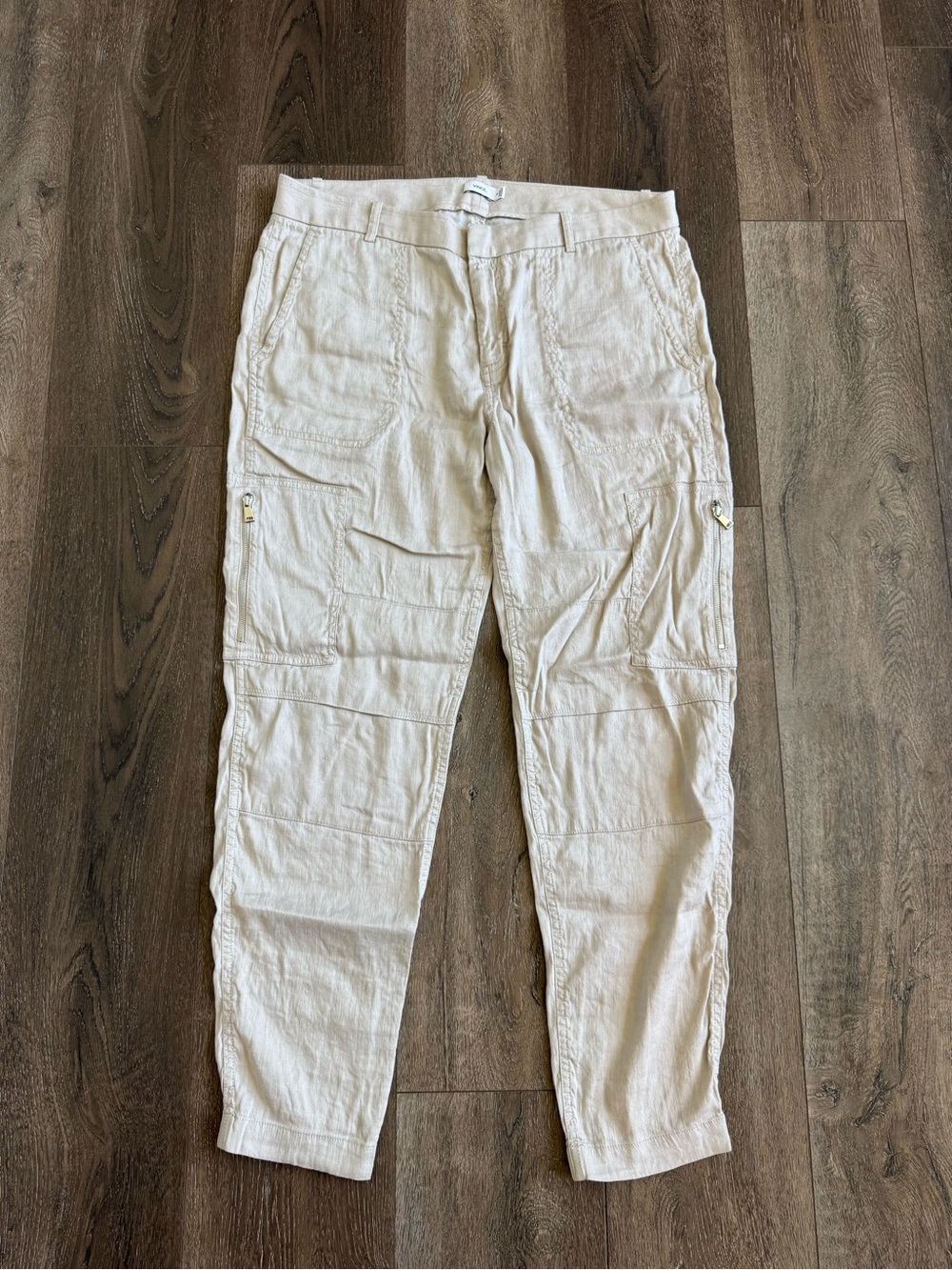 Vince Linen Cargo Pants Women’s Size 10